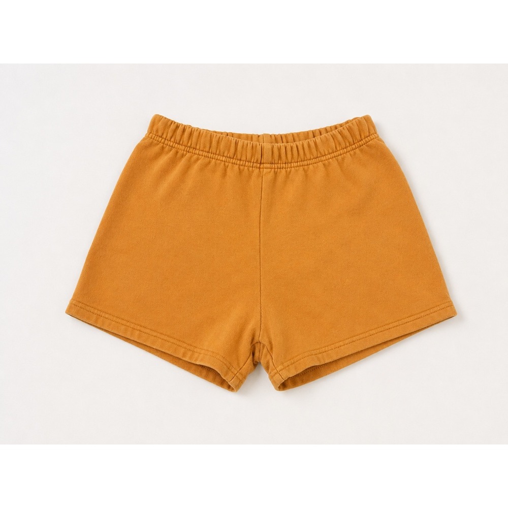 Aritzia Tna Cozy Fleece Perfect Hi-Rise Sweat Shorts Burnt Orange Ginger Small